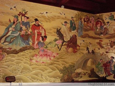 袁可立與八仙遊樂圖 袁可立與八仙遊樂圖