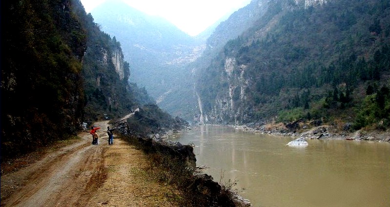 四川江油北城到平驛鋪涪江峽谷 四川江油北城到平驛鋪涪江峽谷