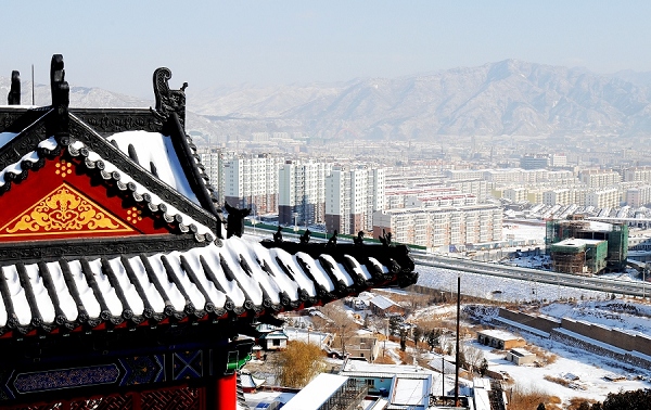 張家口冬景(歷史與現實相融合) 張家口冬景(歷史與現實相融合)