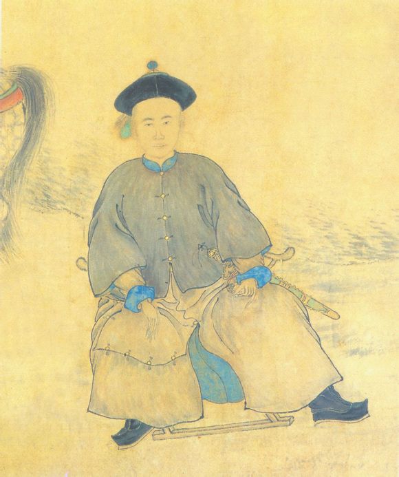 李鴻章年輕時畫像 李鴻章年輕時畫像
