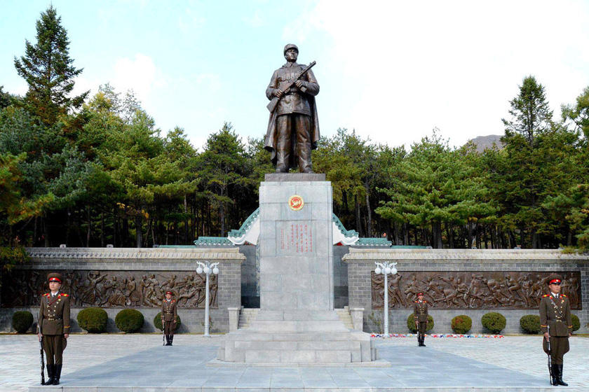 朝鮮檜倉中國人民志願軍烈士陵園 朝鮮檜倉中國人民志願軍烈士陵園