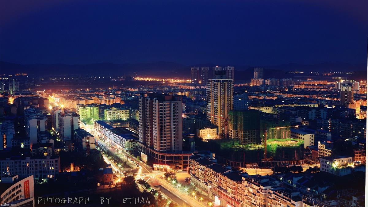 太和鎮金宸街夜景 太和鎮金宸街夜景