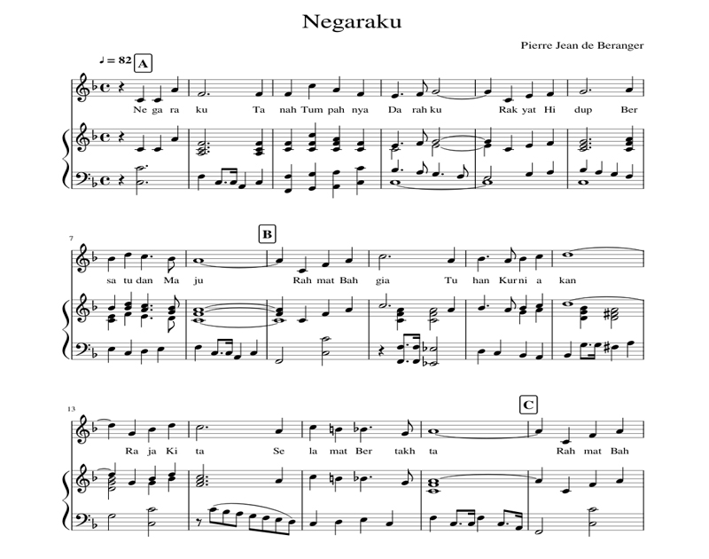 馬來西亞國歌《negaraku》