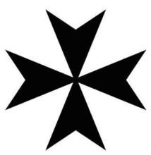 馬爾他十字圖 馬爾他十字圖