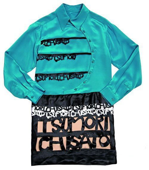 剪紙中式連衣裙tsumori chisato