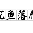 沉魚落雁(漢語成語)