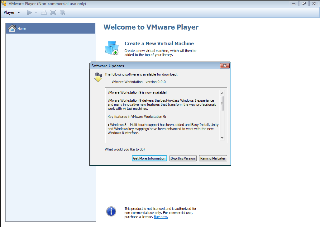 vmware player