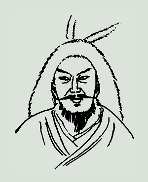 金太宗完顏晟畫像 金太宗完顏晟畫像