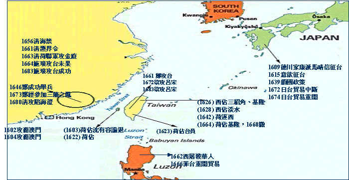 東南海上形勢
