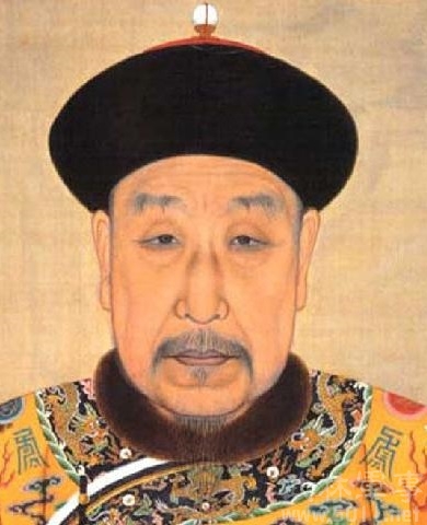 乾隆帝晚年畫像 乾隆帝晚年畫像