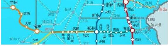 徐蘭高鐵線路走向 徐蘭高鐵線路走向