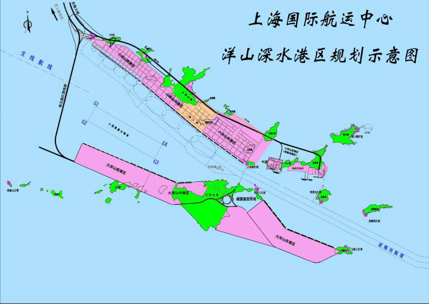 洋山深水港 洋山深水港