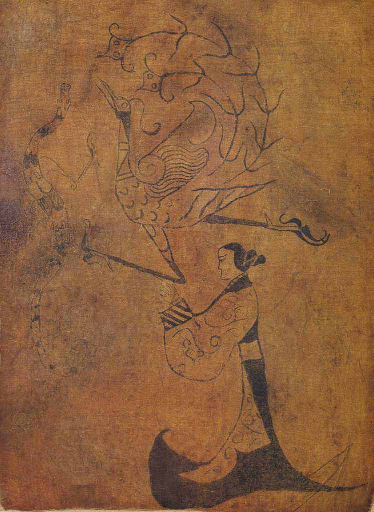 《人物龍鳳圖》 《人物龍鳳圖》