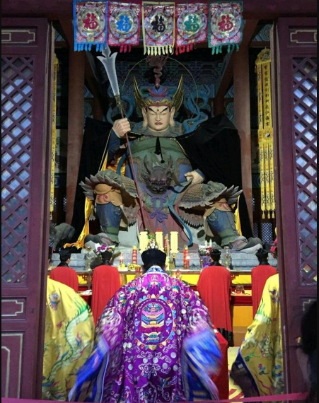 岫巖二郎神廟神像 岫巖二郎神廟神像