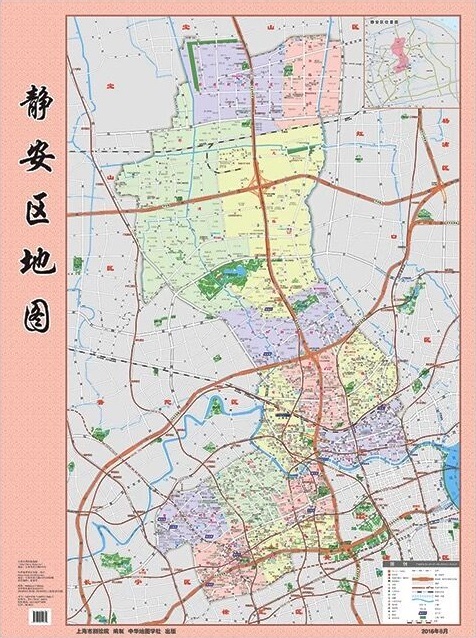 2016-今靜安區地圖 2016-今靜安區地圖