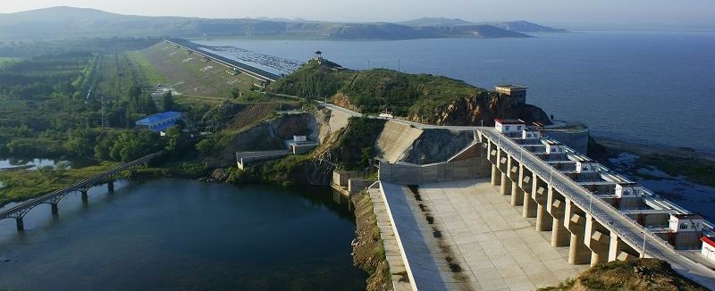 遼河上游老哈河赤峰市段的紅山水庫 遼河上游老哈河赤峰市段的紅山水庫