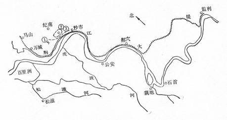 明確指出江陵城池 明確指出江陵城池