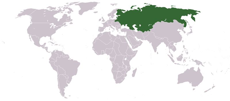 俄羅斯帝國版圖(1914年) 俄羅斯帝國版圖(1914年)