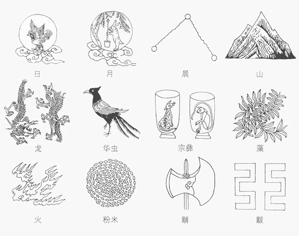 十二章紋 十二章紋