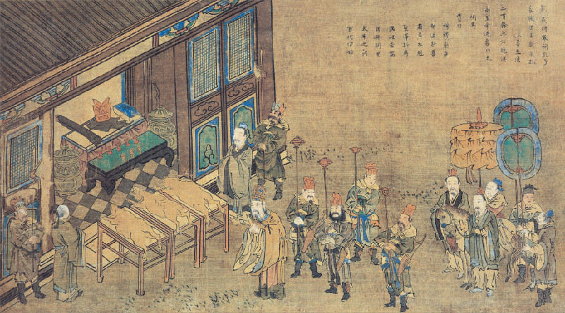 劉邦祭孔圖 劉邦祭孔圖