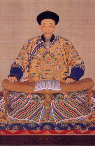 康熙晚年畫像 康熙晚年畫像