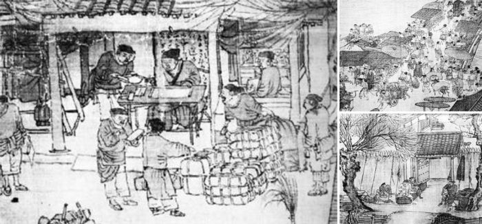 《清明上河圖》上因稅款發生爭執 《清明上河圖》上因稅款發生爭執