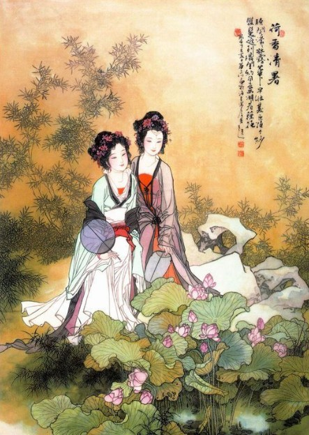 鄭旦與西施 鄭旦與西施