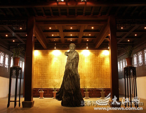 崑曲博物館魏良輔雕像 崑曲博物館魏良輔雕像