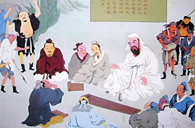 傳授儒學 傳授儒學