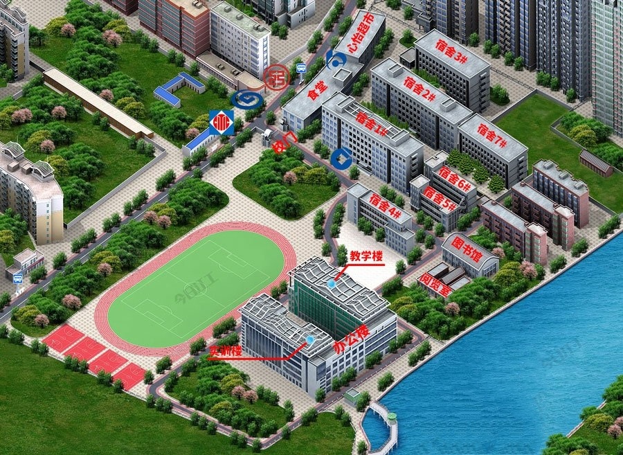 江西工程職業學院地圖 江西工程職業學院地圖