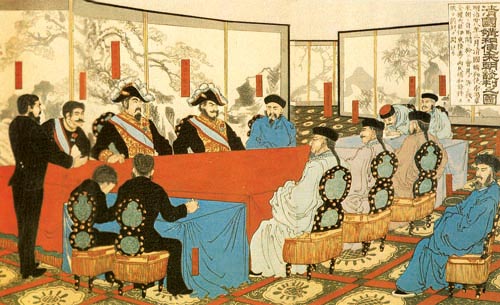 日本下關的「春帆樓」:甲午戰爭戰後和談處 日本下關的「春帆樓」:甲午戰爭戰後和談處