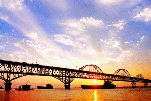 京九鐵路九江長江特大橋 京九鐵路九江長江特大橋