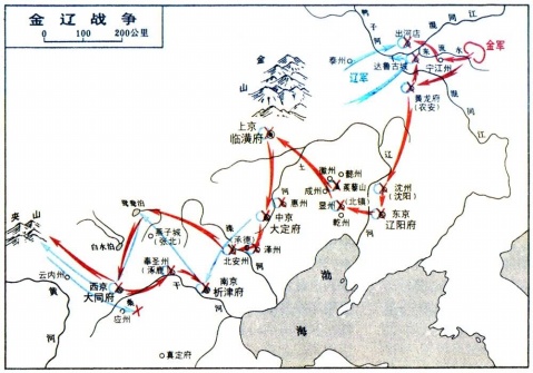 金遼戰爭 金遼戰爭