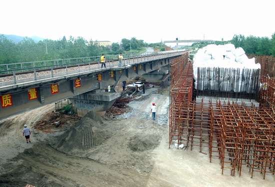 銅九鐵路改線現場 銅九鐵路改線現場