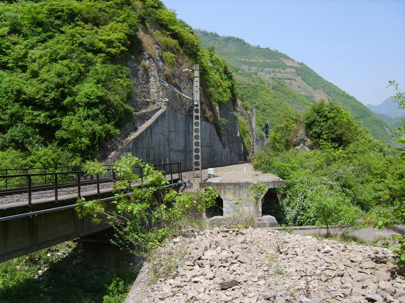 王家沱改線北端起點 王家沱改線北端起點
