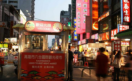熱鬧的夜市 熱鬧的夜市