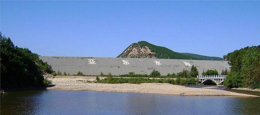 海蘭江支流長仁河亞東水庫 海蘭江支流長仁河亞東水庫