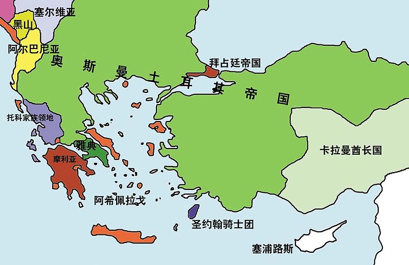 滅亡前夕的帝國版圖 滅亡前夕的帝國版圖