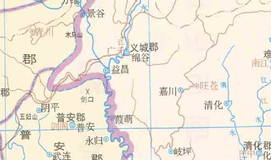 隋代益昌縣是現在的昭化鎮,所以昭化鎮不可能是古代的葭萌縣 隋代益昌縣是現在的昭化鎮,所以昭化鎮不可能是古代的葭萌縣
