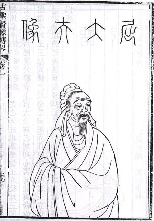 屈原半身像 屈原半身像
