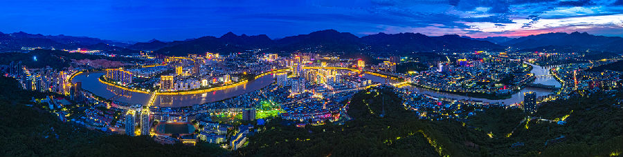 安溪縣城全景