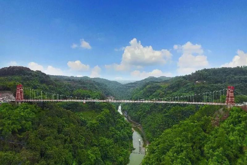 七洞溝雲海玻璃橋 七洞溝雲海玻璃橋