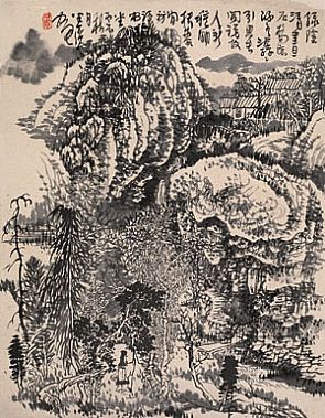 黃秋園山水作品 黃秋園山水作品