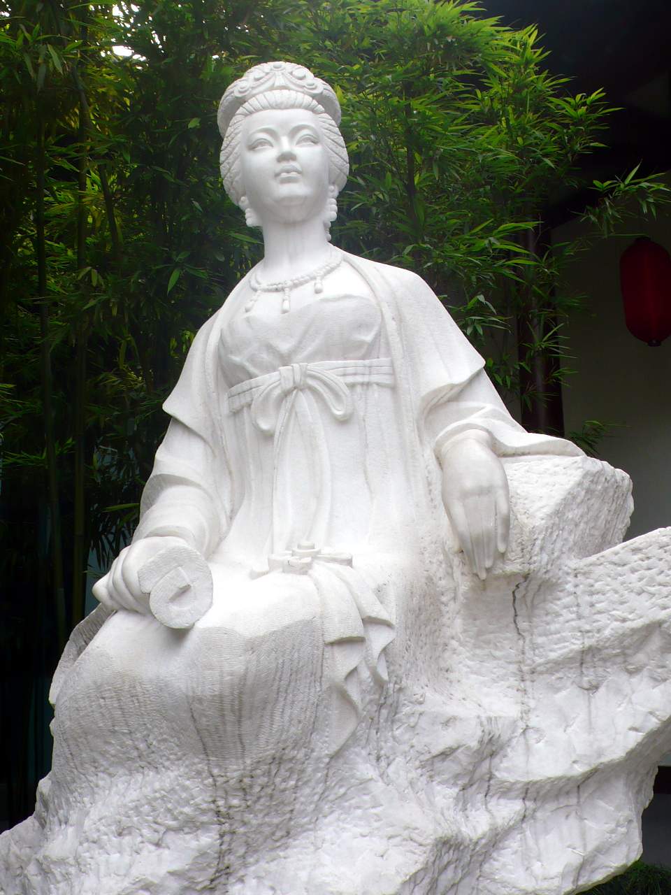 薛濤塑像 薛濤塑像