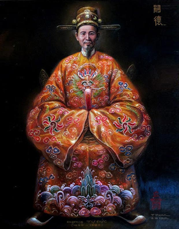 嗣德帝朝服像 嗣德帝朝服像