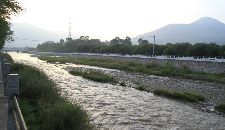 湟水 湟源縣城一段 湟水 湟源縣城一段
