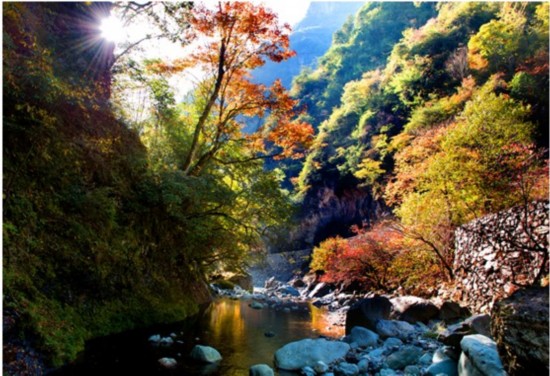 大巴山燕河景色 大巴山燕河景色