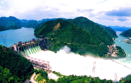 新安江水電站排泄 新安江水電站排泄