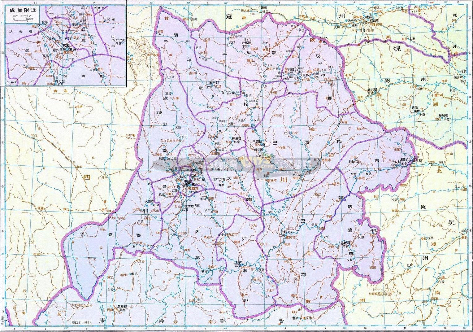 益州(四川一帶古地名)