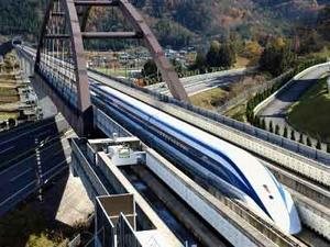 日本磁懸浮列車時速達581公里創世界記錄 日本磁懸浮列車時速達581公里創世界記錄